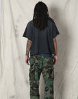"NO EXIT" BOXY CROP TEE
