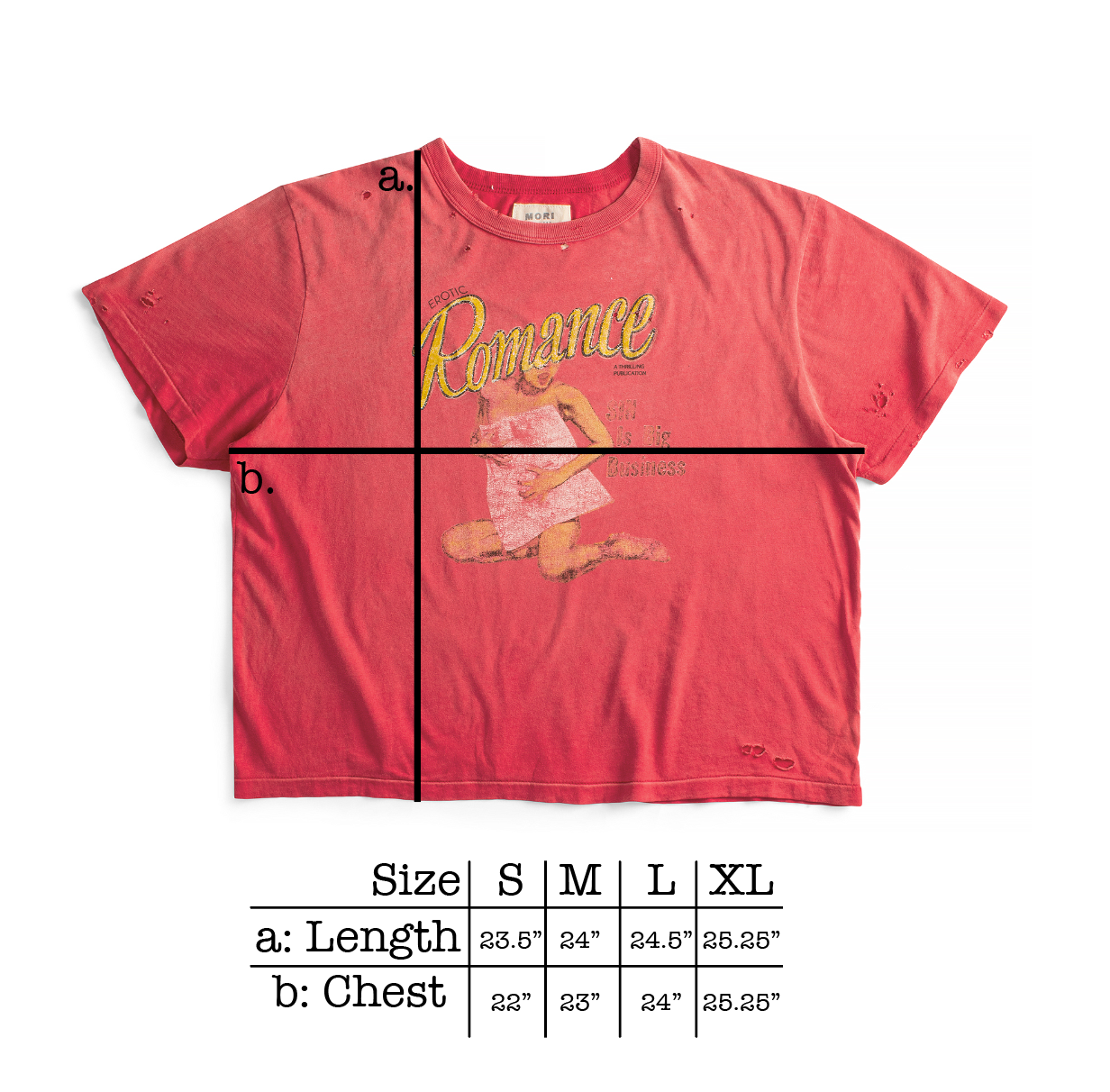 "EROTIC- ROMANCE" TEE