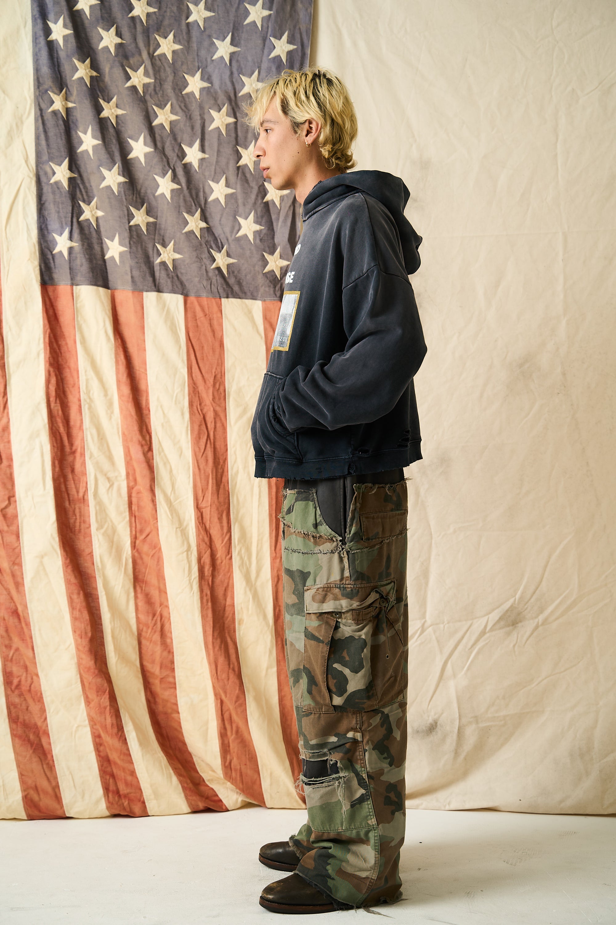 DYSTOPIAN CAMO SWEAT PANT