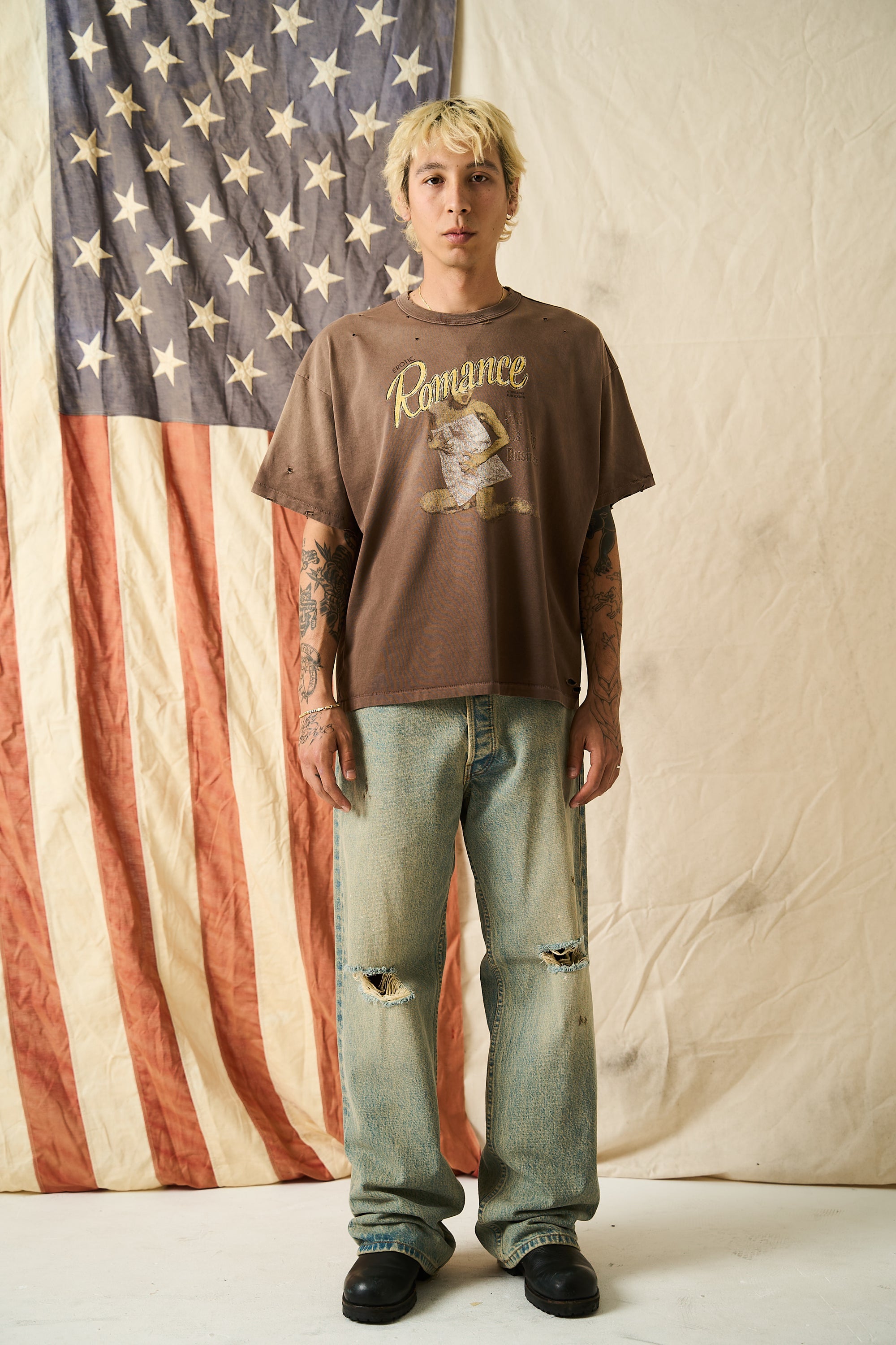 &quot;EROTIC ROMANCE&quot; TEE