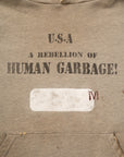 "REBELLION OF HUMAN GARBAGE!" HOODIE